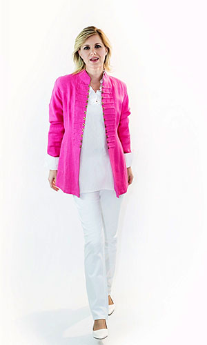 Pink Jacket Perri Ashby Occasion Wear